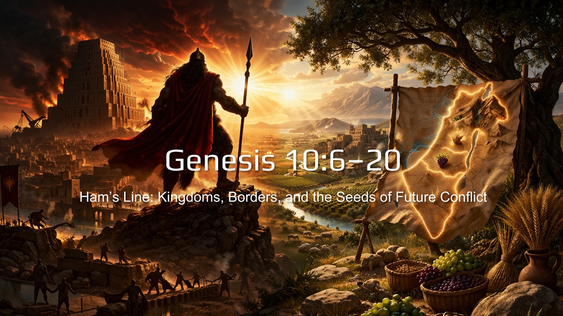Genesis Chapter 10:6-20