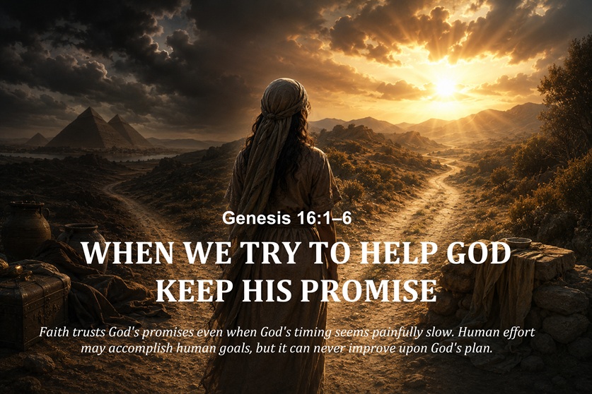 Genesis Chapter 16:1-6